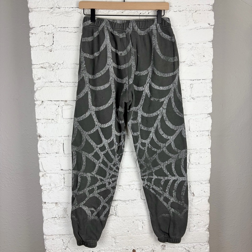Darc Sport Web Symbiote She Set Grey Cropped Sweatshirt & Sweatpants Small - Picture 9 of 12